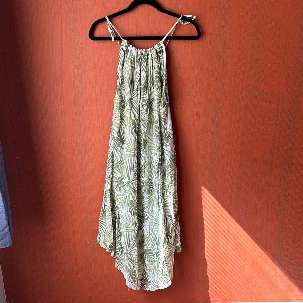 Wave Zone Tropical Print Vacation Summer Dress 2x/3x